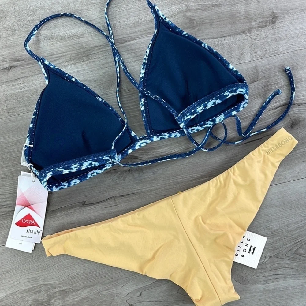 ☀️BILLABONG☀️RIP CURL☀️ SURF SHACK TRI TOP SOL SEARCHER TANGA CHEEKY BIKINI